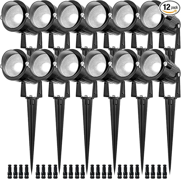 EAGLOD 5W Spot Lights Outdoor 5000K Daylight White Flag Pole Light 12V~24V AC/DC LED Landscape Spotlights | Lumora
