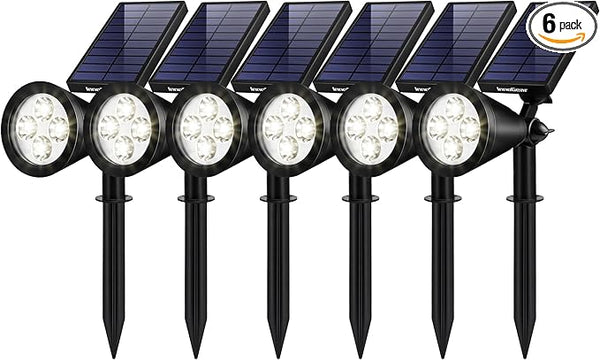 InnoGear Solar Lights Outdoor Waterproof Solar Garden Light for Outside Yard Landscape Lighting Pathway Spot Lights | Lumora