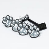GreaterGood Paw Print Solar Ground Lights Outdoor LED Pathway Lights Color Changing Waterproof Garden Decor for | Lumora