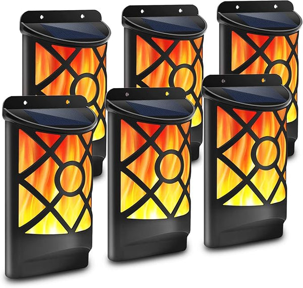 Aityvert Solar Flame Lights Outdoor, Waterproof Flickering Flame Solar Light Dark Sensor Auto On/Off 66 LED Solar | Lumora