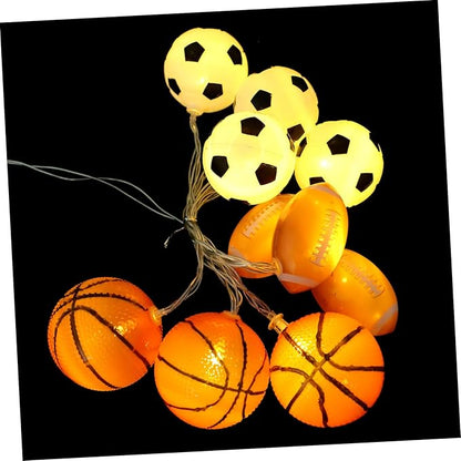 Led Sports String Light Lights Battery Operated Outdoor Decorative Lighting for Camping Parties and Sports Events for Atmosphere