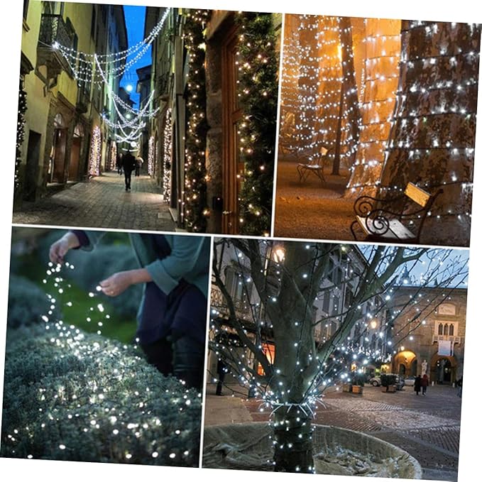 balacoo 2sets Solar Led String Lights Outdoor Garden Decor Led Solar Lights Auto Off Weatherproof | Lumora