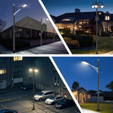 20Ft Tall Street Light Pole - Outdoor Metal Split Heavy Duty Street Lamp Post for Outside Large Solar Street Lights | Lumora