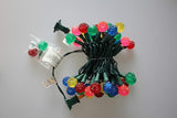 LAMPHOME 50 LED G20 String Light in 12.8ft,Indoor Outdoor Fairy String Light for Christmas,Party,Home,Patio | Lumora