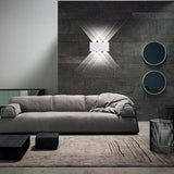 Kawell 6W Waterproof Modern Wall Sconces LED Wall Light Up Down Aluminum Wall Lamp LED Indoor Outdoor for Bathroom | Lumora