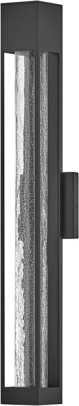 Hinkley Vapor Large Wall Mount Lantern, Black | Lumora