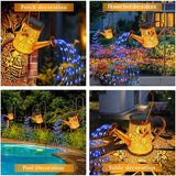 Solar Watering Can Lights, Hummingbird Gifts for Women Mom Grandma Birthday, Waterproof Outdoor Garden Decor Large | Lumora
