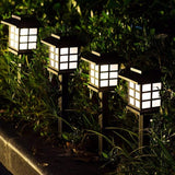 8 Pack Solar Pathway Lights Outdoor, Waterproof Outdoor LED Solar Powered Garden Lights for Lawn, Patio, Yard | Lumora
