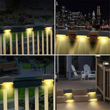 MBETA LED Solar Stair Light Waterproof Outdoor Garden Walkway Patio Patio guardrail Step Light Landscape lamp | Lumora