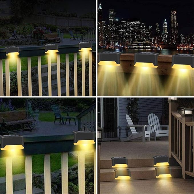 MBETA LED Solar Stair Light Waterproof Outdoor Garden Walkway Patio Patio guardrail Step Light Landscape lamp | Lumora