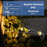 Low Voltage Landscape Lights with Connectors Outdoor: 7W 700LM LED Landscape Lighting for Tree Garden Yard Pathway | Lumora