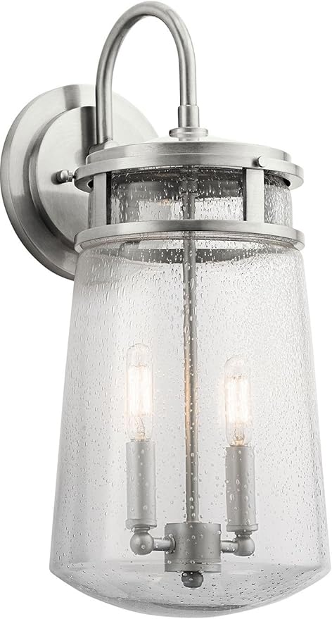 Kichler 49496BA Two Light Outdoor Wall Mount | Lumora