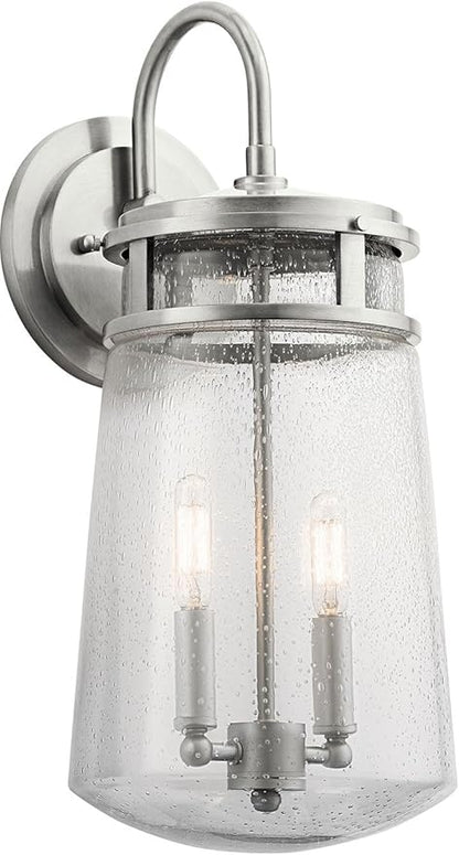 Kichler 49496BA Two Light Outdoor Wall Mount