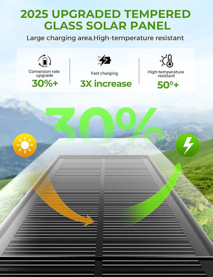 360° Adjustable Panel Solar Pathway Lights Outdoor 4 Pack + 3 Color in 1 Solar Pathway Lights Outdoor 8 Pack