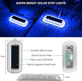 T-SUN Solar Deck Lights Outdoor Waterproof, Deck Lights Solar Powered, Driveway Marker Light for Fence Front Door | Lumora