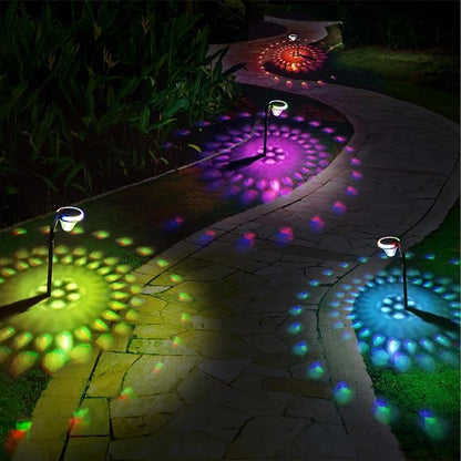 Solar Pathway Lights Outdoor | Solar Powered Waterproof Lighting | Landscape Lights - for Outdoor Garden Patio Yard Porch Gazebo Driveway Pathway Walkway Backyard