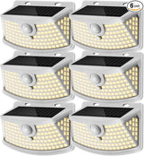 Aootek New Solar Motion Sensor Lights 120 LEDs with Lights Reflector,270° Wide Angle, IP65 - Outdoor Path Light | Lumora