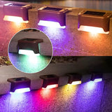Solar Deck Lights Outdoor 16 Pack,Solar Step Lights Waterproof for Stairs,Step,Patio Front Porch,Backyard | Lumora