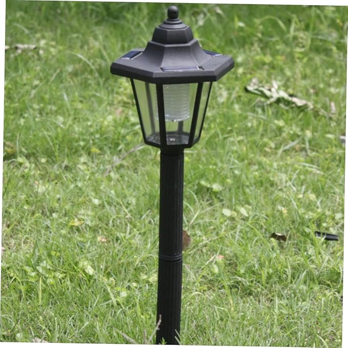 2pcs Solar Powered Led Pathway Lights Outdoor Garden Solar Lights for Lawn and Patio Easy to Install Weatherproof Design