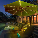 Patio Umbrella Lights 8 Lighting Mode 104 LED String Lights with Remote Control Umbrella Lights Battery Operated | Lumora