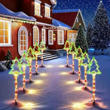 10 in 1 Solar Fantasy Christmas Tree Lights and Garden Ground Stake Lights, Holiday Decoration Lights Led Garden | Lumora