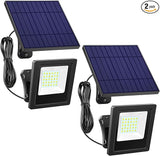 2 Pack Solar Wall Mount Lights - Super Bright Solar Security Flood Lights for Outdoor Use, IP65 Waterproof, Dusk to | Lumora