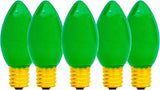 EST. LEE DISPLAY L D 1902 Indoor ＆ Outdoor String Light C9 Glass Christmas Steady Solid Replacement Bulbs E17 | Lumora