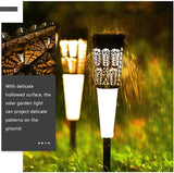 POPETPOP 6pcs Solar Garden Stake Lights Decorative Outdoor Lighting for Pathway and Warm Solar Lamp for Lawn Patio | Lumora