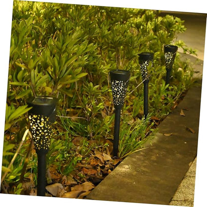Uonlytech Solar Garden Path Lights Waterproof Outdoor Solar Lights for Yard Lawn for Patio Lawn Garden Decor
