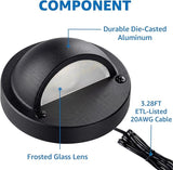 SUNVIE 5W LED Low Voltage Deck Lights with Fastlock2 Wire Connectors 12-24V AC/DC Low Voltage Landscape Lighting | Lumora