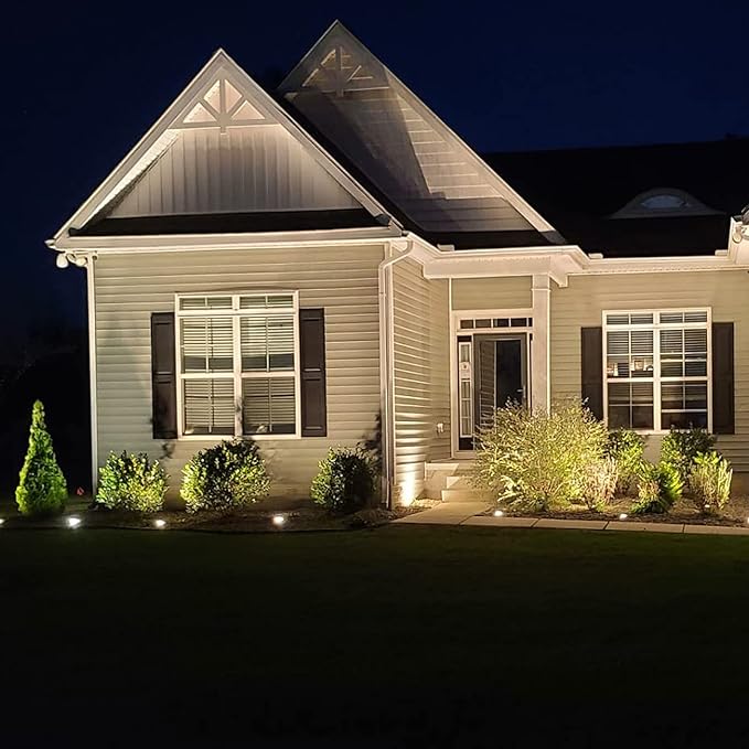 Malibu C LED Well Light Low Voltage Landscape Lighting Floodlight Spotlights for Driveway, Deck, Garden, Outdoor Lighting 8403-3500-01