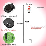Solar Powered Garden Stake Lights Outdoor, Cute Animal Outdoor Figurine Lights Ornament Statue Decor for Pathway | Lumora