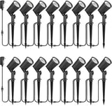 ZYAN Low Voltage Die-Cast Aluminum Landscape Spotlights, 6W 600LM 2700K Warm White, IP65 Waterproof Outdoor | Lumora