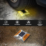 Solar Raised Pavement Marker High Brightness IP68 Waterproof Reflective Road Marker Solar Driveway Dock Lights | Lumora