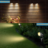 Low Voltage Landscape Lights 12 Volt LED Spotlight Outdoor Pathway Wired Yard Lights Garden Lawn 10W Landscaping | Lumora