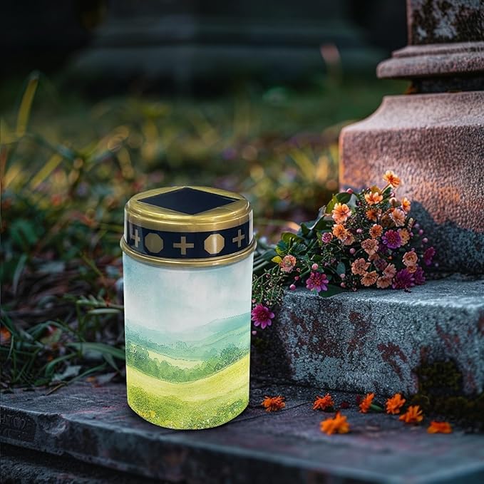 Lawn Solar Lights Outdoor Waterproof Pathway Lights Lantern Landscape Decoratives Lighting for Yard Patio Driveway Solar Walkway Lights Solar Garden Stake Lights
