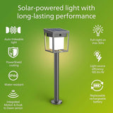 Philips Solar LED 1-Pack Ultra-Efficient Pathway Light - Blaise, Automatically Linkable, Dusk to Dawn, Motion | Lumora