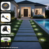 INCX Solar Lights for Outside,12 Pack Solar Lights Outdoor Waterproof, Solar Garden Lights Landscape Lighting for | Lumora
