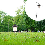 Toyvian Solar Courtyard Lawn Light Hexagonal Vintage Solar Pathway Lamp Waterproof Outdoor Garden Decorative Yellow | Lumora