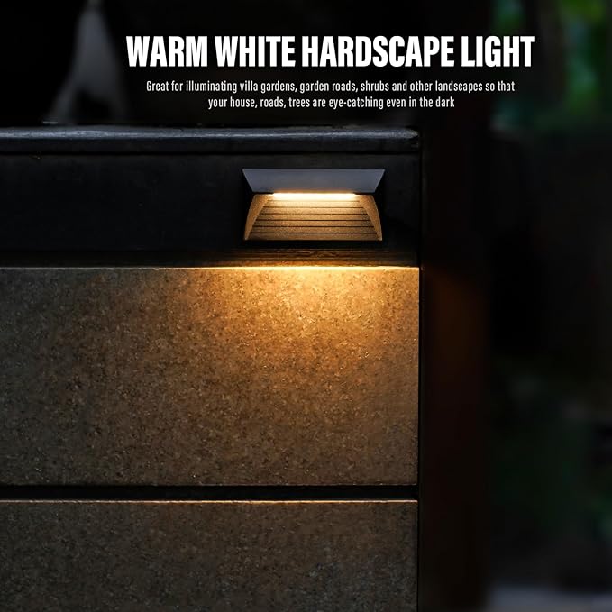 VENUS MANUFACTURING 2W Low Voltage Deck Lights LED Outdoor Stair Lights 3000K 12V Wired Step Lighting, Die-cast | Lumora