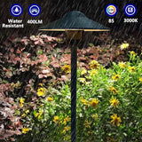 Arrownine Cast Aluminum Low Voltage Landscape Path Area Spread Lighting Pathway Lights Included Ground Spike,Wire | Lumora