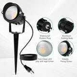 Outdoor Landscape Spotlights, 120V LED Spot Light Waterproof for Garden and Yard Up Lighting, Warm Light Outdoor | Lumora