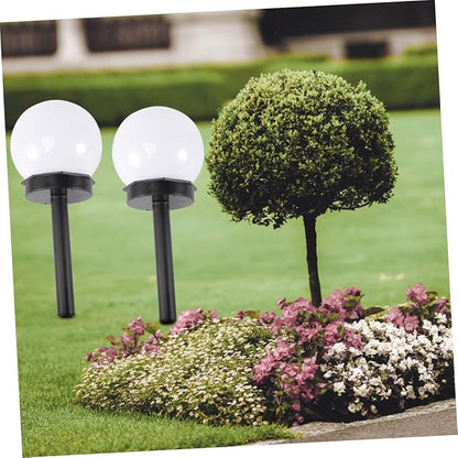 8pcs Solar Lawn Lights Outdoor Garden Pathway Waterproof Solar Bulb Ball Lamps for Yard Landscape Lighting