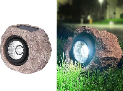 Solar Rock Lights Outdoor – IP65 Waterproof Solar Spot Lights for Yard, Path, & Landscape – Auto On/Off for Garden,Sidewalks, Patios & Outdoor Decor (1)