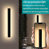 Mikeru 47.2inch Long LED Wall Light, 3000k/4500k/6000k Three Colors Switchable Modern Exterior Wall Sconces Acrylic | Lumora