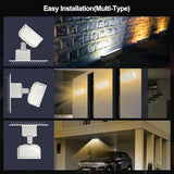 Wall Washer Light – Smart LED Landscape Spotlights with 6CCT Adjustable Color - Outdoor Security Flood Light | Lumora