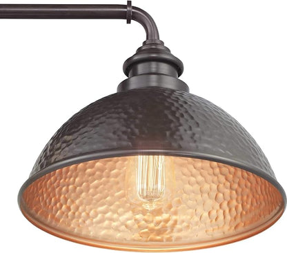 Progress Lighting Englewood Collection 1-Light Farmhouse Outdoor Medium Wall Lantern Light Antique Bronze, 10.38x12.00x12.00
