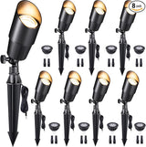 Gardenreet Spot Light Brass - Outdoor Landscape Spotlights 12V, LED Low Voltage Landscaping Uplights, All Weather | Lumora