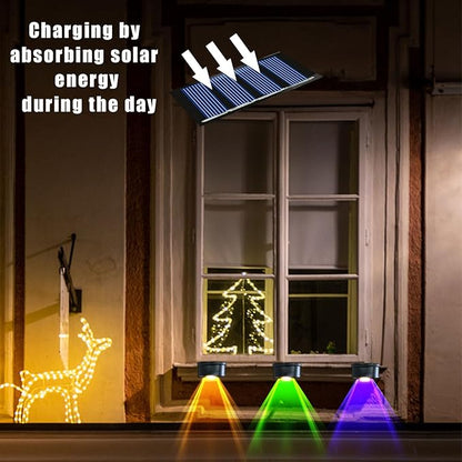 K.E.J. Solar Step Lights 16Pack, Solar Deck Lights for Fence Waterproof Led Solar Lights for Stairs, Pool, Fence, Yard, Patio, and Pathway
