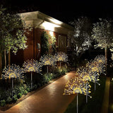 1 Pack Solar Firework Light, Waterproof Lawn Lamp Lights with 8 Lighting Modes,Holiday Decorations Lights Outdoor | Lumora